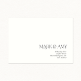 Celine Printed Envelope - Invitation Size