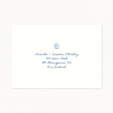 Shelly Printed Envelope - Invitation Size