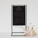 Bon Vivant Seating Chart
