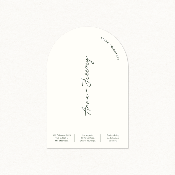 Anna Main Invitation