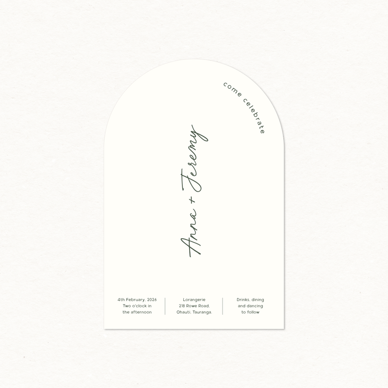 Anna Main Invitation