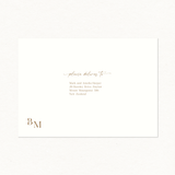 Fern Printed Envelope - Invitation Size