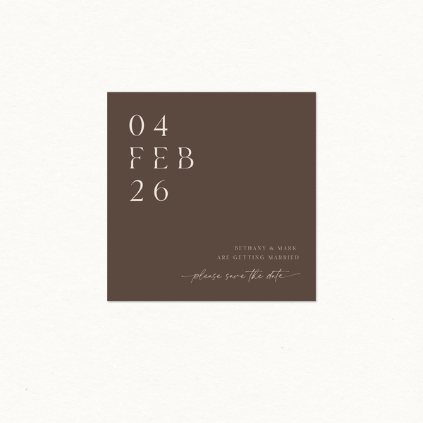 Bethany Save The Date