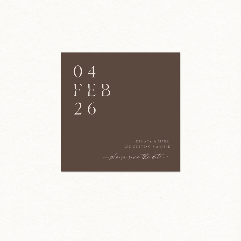 Bethany Save The Date