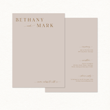 Bethany Main Invitation