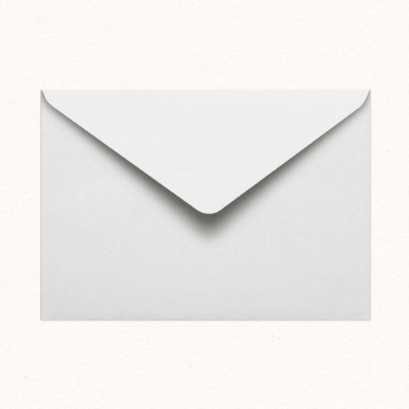 Blank White Envelope