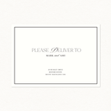 Brittany Printed Envelope - Invitation Size