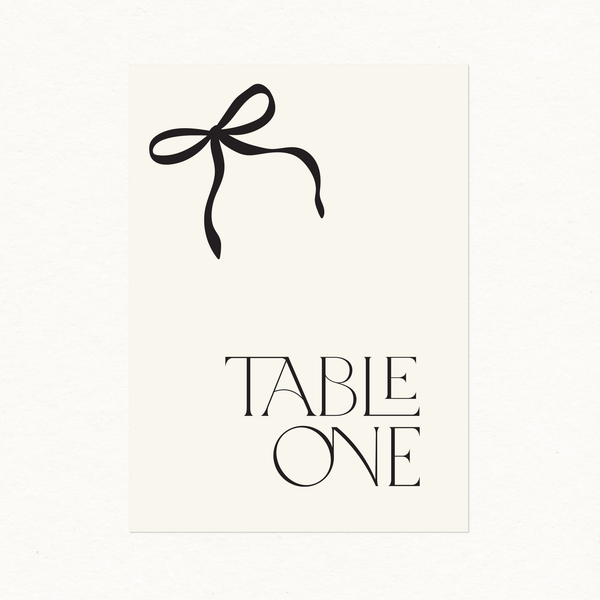 Celine Table Number