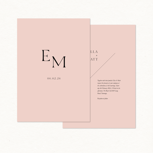 Ella Main Invitation