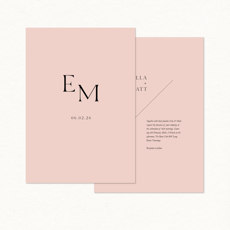 Ella Main Invitation