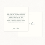 Fern Main Invitation