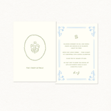 Fleur Details & RSVP Card