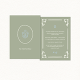 Fleur Details & RSVP Card