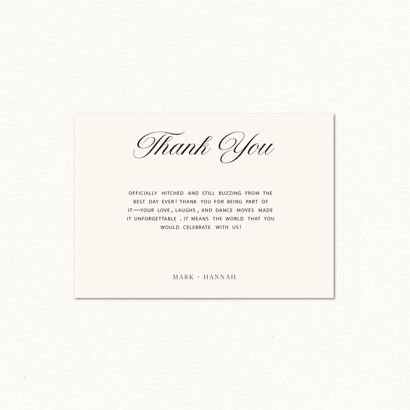 Forever Thank You Card