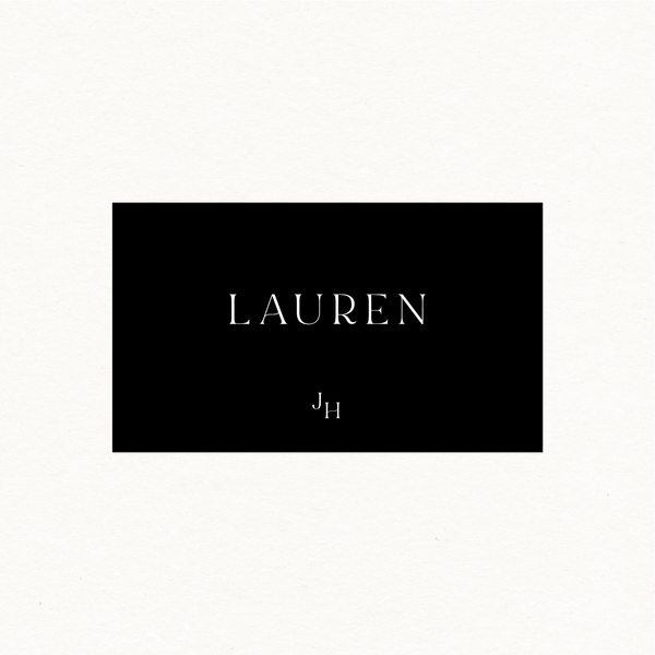 Jane Place Card