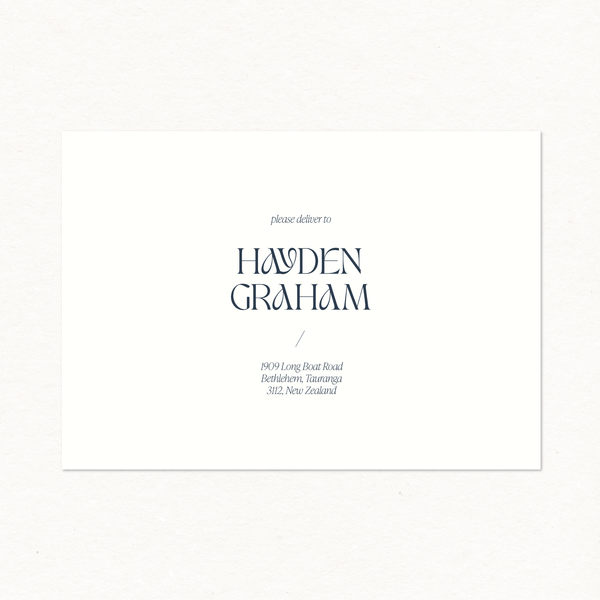 Maisy Printed Envelope - Invitation Size