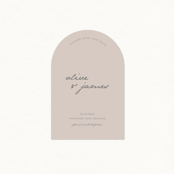 Olive Save The Date