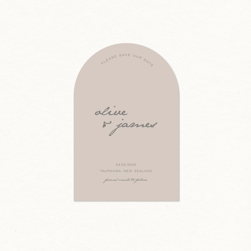 Olive Save The Date
