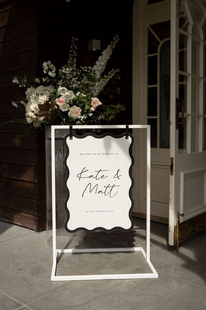 Kate Welcome Sign – Paper Darling