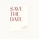 Rose Save The Date