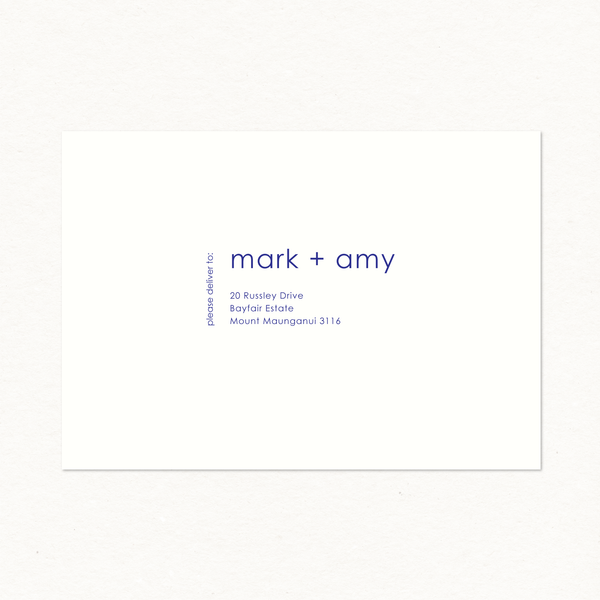 Ruby Printed Envelope - Invitation Size