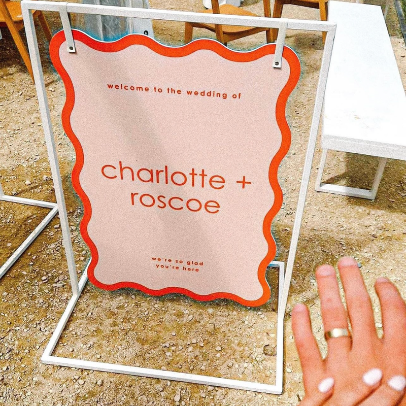 Ruby Welcome Sign – Paper Darling