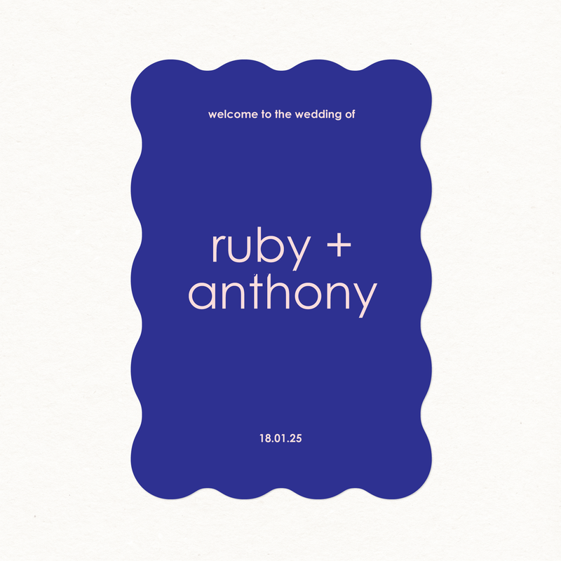 Ruby Welcome Sign – Paper Darling