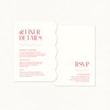 Sapphire Details & RSVP Card