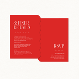 Sapphire Details & RSVP Card