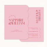 Sapphire Main Invitation