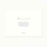Sarah Printed Envelope - Invitation Size