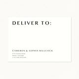 Vera Printed Envelope - Invitation Size
