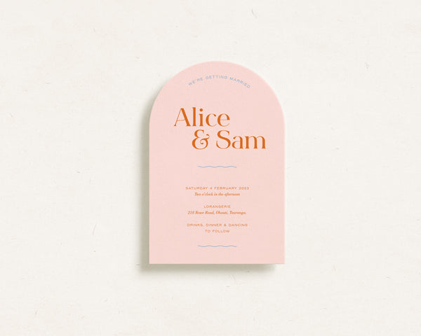 Alice Invitation Set