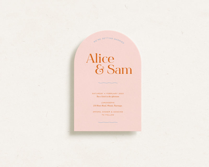 Alice Invitation Set
