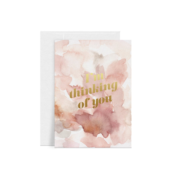 I'm Thinking Of You Greeting Card
